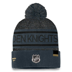 Vegas Golden Knights Fanatics Authentic Pro Cuffed Knit Hat with Pom -  NHL Hats
