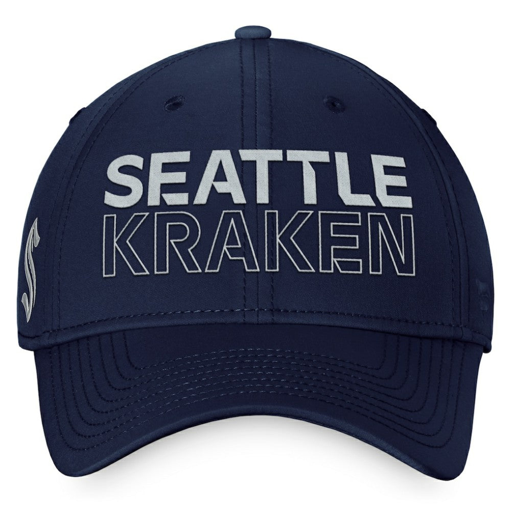 Seattle Kraken Fanatics Authentic Pro Road Flex Hat – Deep Sea Blue -  NHL Hats
