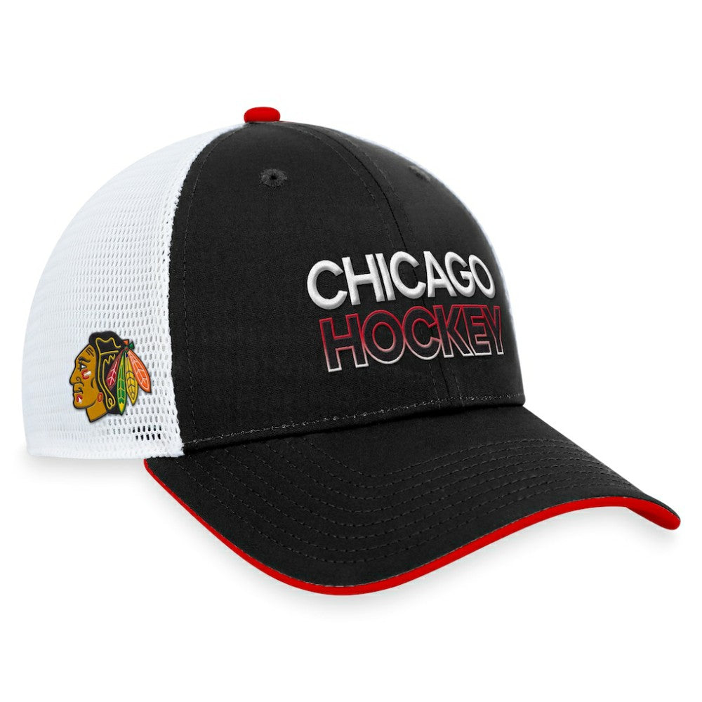 Chicago Blackhawks Fanatics Authentic Pro Rink Trucker Adjustable Hat -  NHL Hats