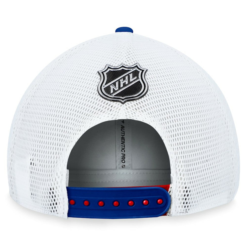 New York Rangers Fanatics Authentic Pro Rink Trucker Adjustable Hat -  NHL Hats