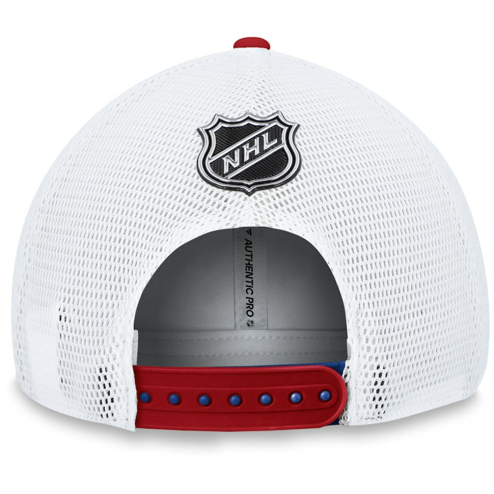 New York Rangers Fanatics Authentic Pro Rink Trucker Adjustable Hat -  NHL Hats