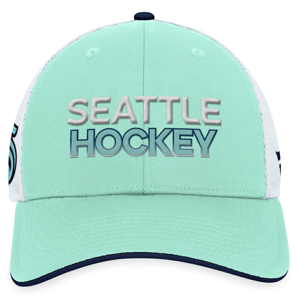Seattle Kraken Fanatics Authentic Pro Rink Trucker Adjustable Hat -  NHL Hats