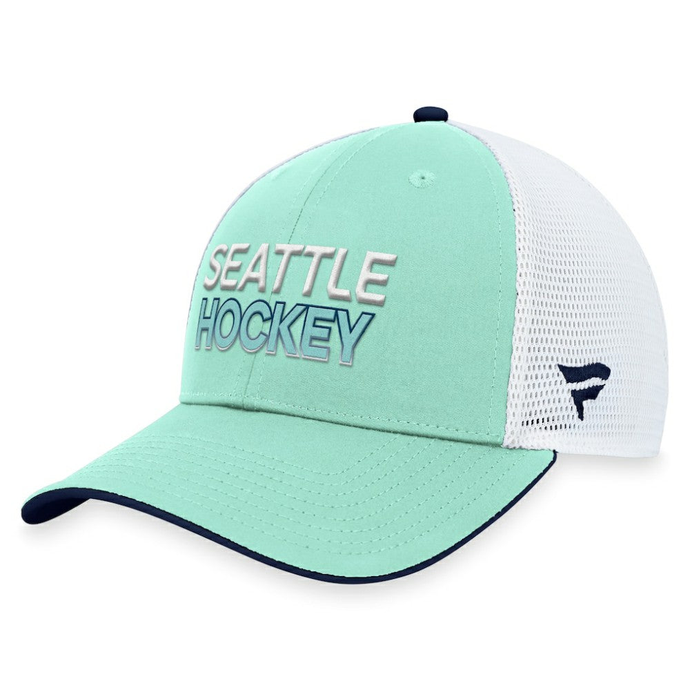 Seattle Kraken Fanatics Authentic Pro Rink Trucker Adjustable Hat -  NHL Hats