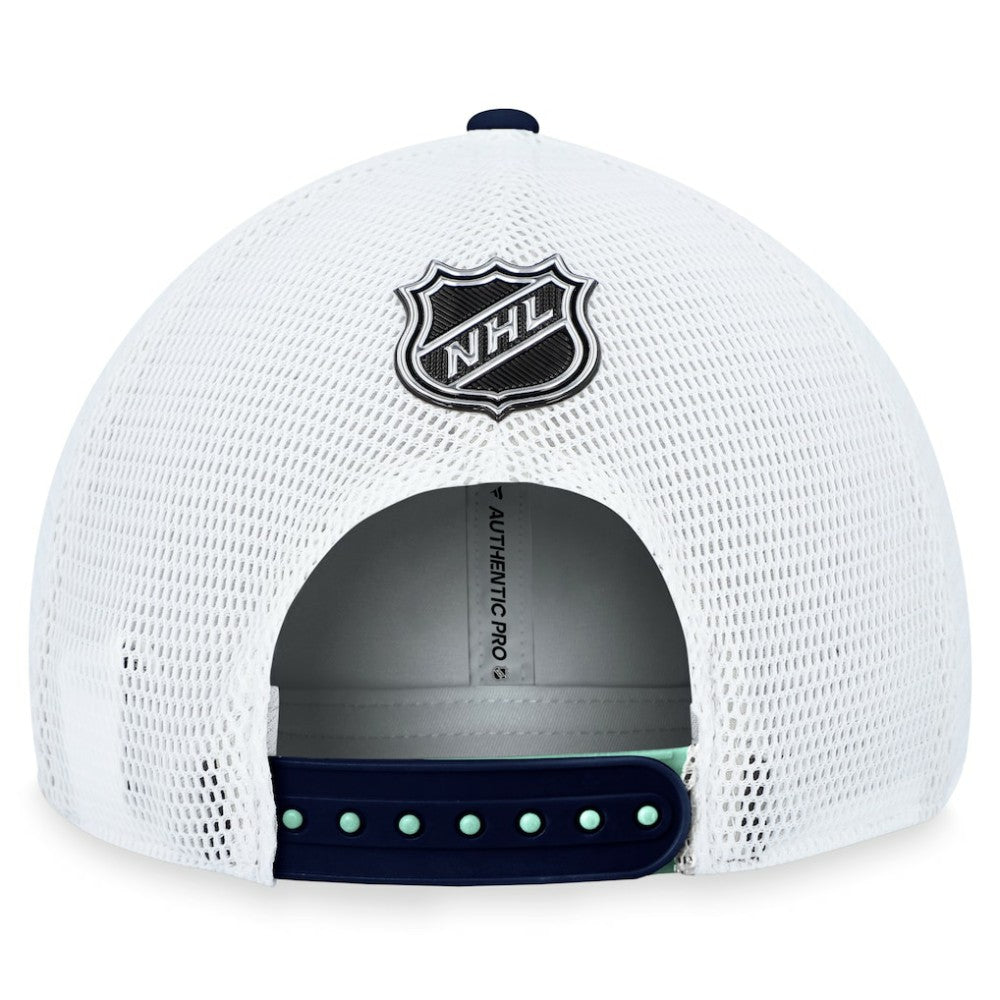 Seattle Kraken Fanatics Authentic Pro Rink Trucker Adjustable Hat -  NHL Hats
