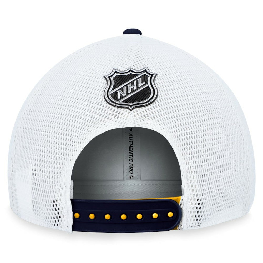 St. Louis Blues Fanatics Authentic Pro Rink Trucker Adjustable Hat -  NHL Hats