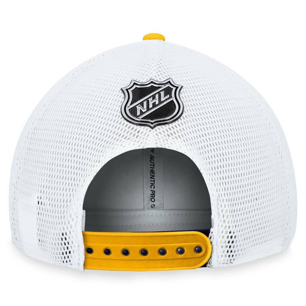 St. Louis Blues Fanatics Authentic Pro Rink Trucker Adjustable Hat -  NHL Hats