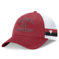 Arizona Cardinals Fundamentals Side Stripe Trucker Adjustable Hat | NFL Sale
