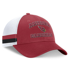 Arizona Cardinals Fundamentals Side Stripe Trucker Adjustable Hat | NFL Sale
