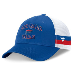 Buffalo Bills Fundamentals Side Stripe Trucker Adjustable Hat | NFL Online