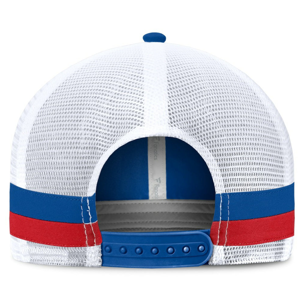 Buffalo Bills Fundamentals Side Stripe Trucker Adjustable Hat | NFL Online