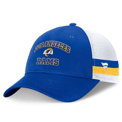 Los Angeles Rams Fundamentals Side Stripe Trucker Adjustable Hat | NFL On sale