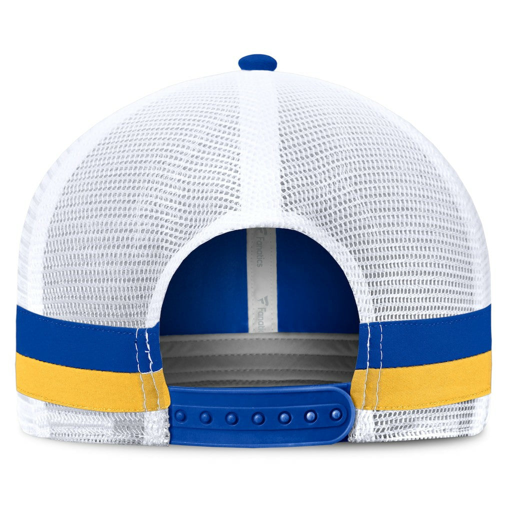 Los Angeles Rams Fundamentals Side Stripe Trucker Adjustable Hat | NFL On sale
