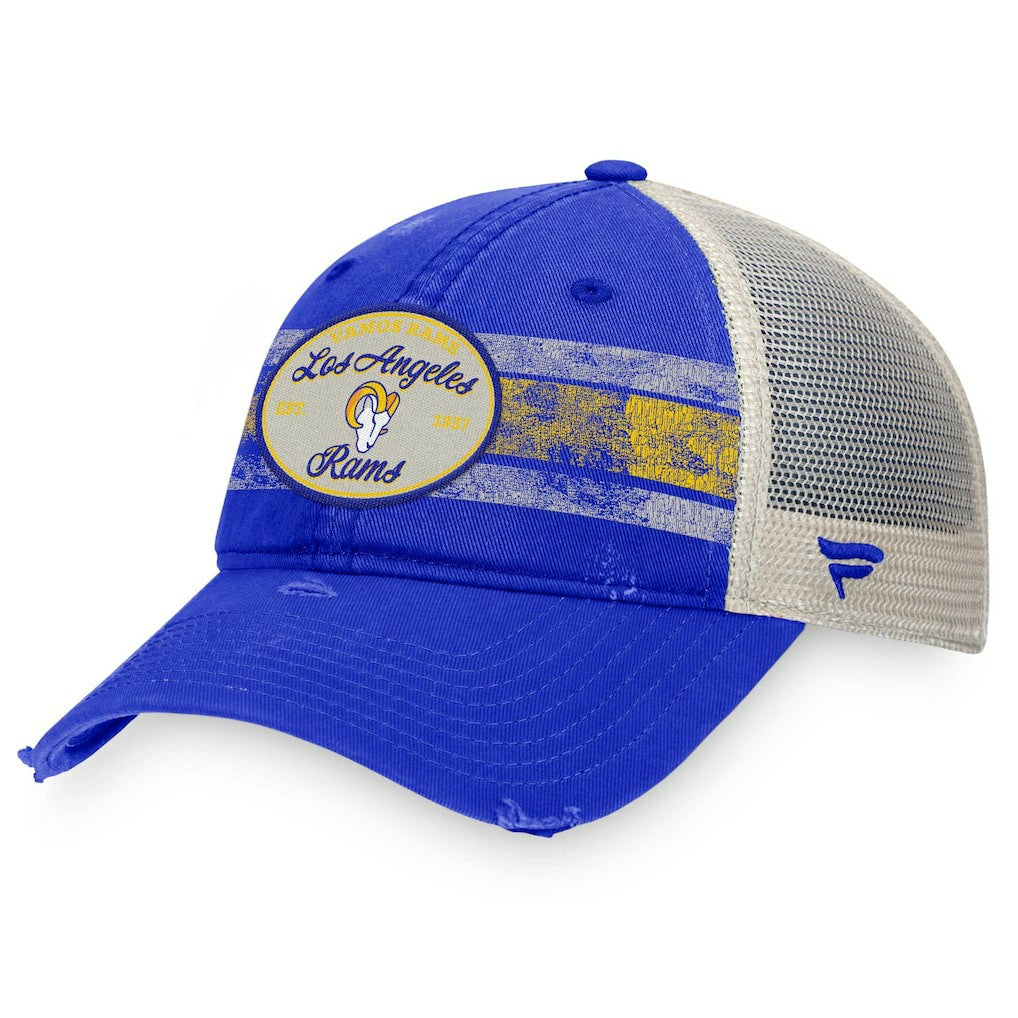 Los Angeles Rams Heritage Trucker Adjustable Hat | NFL Discount