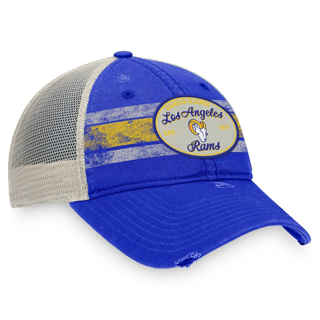Los Angeles Rams Heritage Trucker Adjustable Hat | NFL Discount