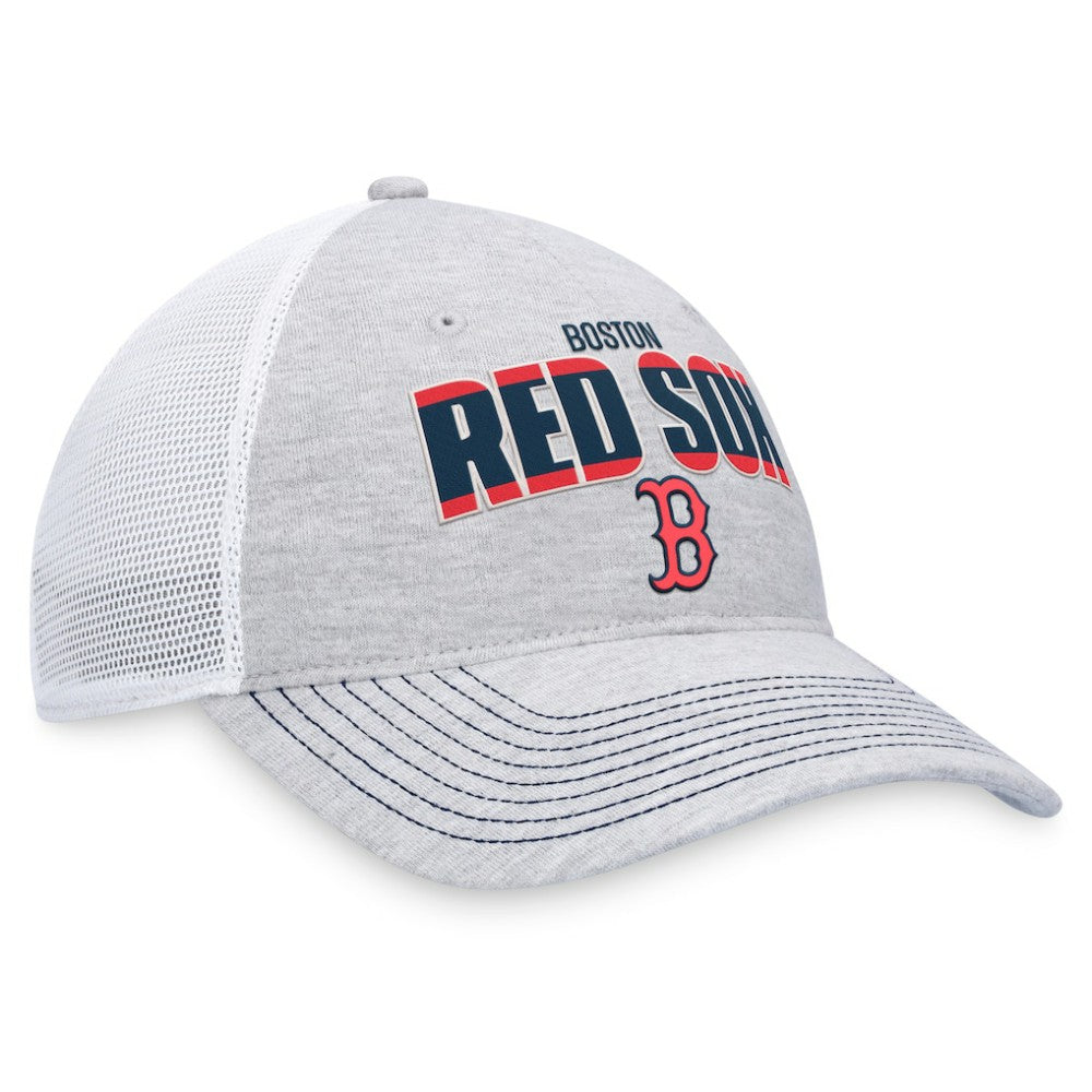 Boston Red Sox Fanatics Logo Trucker Adjustable Hat - MLB Hats