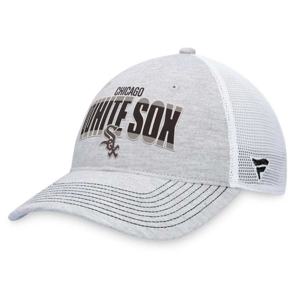 Chicago White Sox Fanatics Logo Trucker Adjustable Hat - MLB Hats