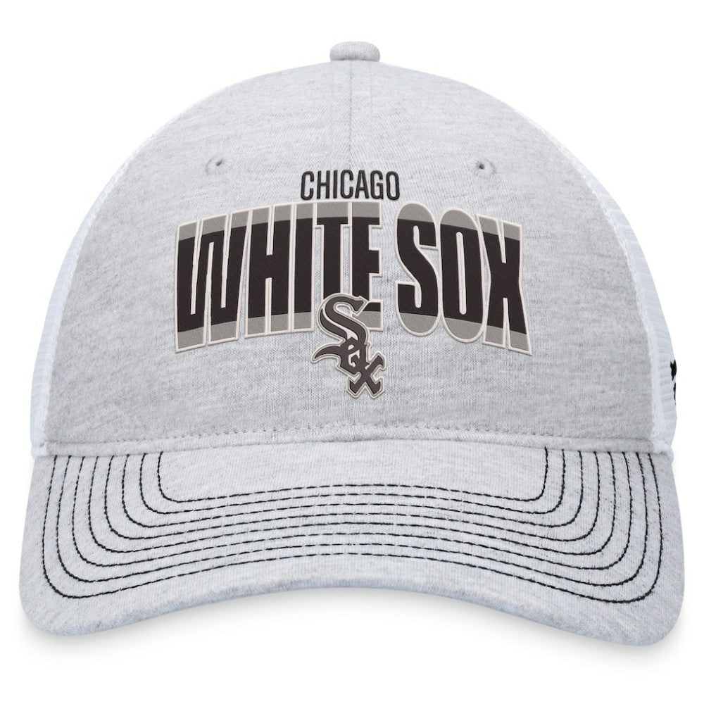Chicago White Sox Fanatics Logo Trucker Adjustable Hat - MLB Hats
