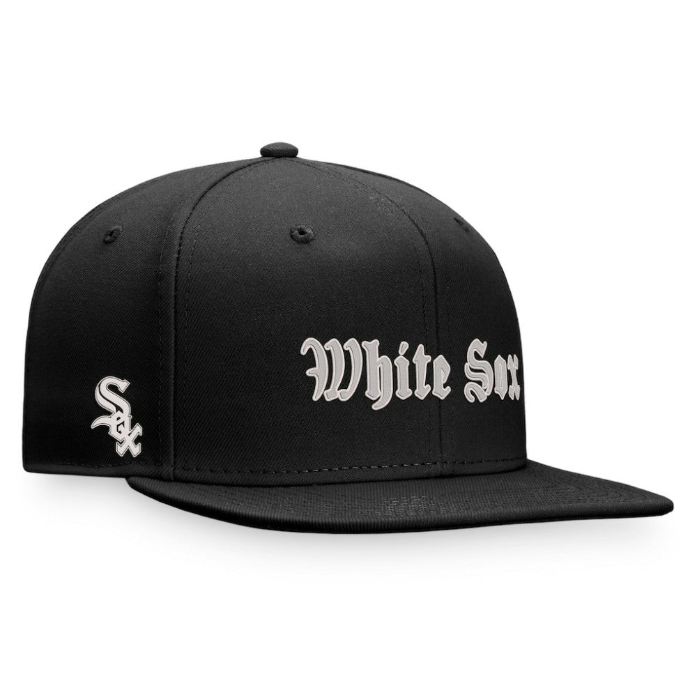 Chicago White Sox Fanatics Gothic Script Fitted Hat - MLB Hats
