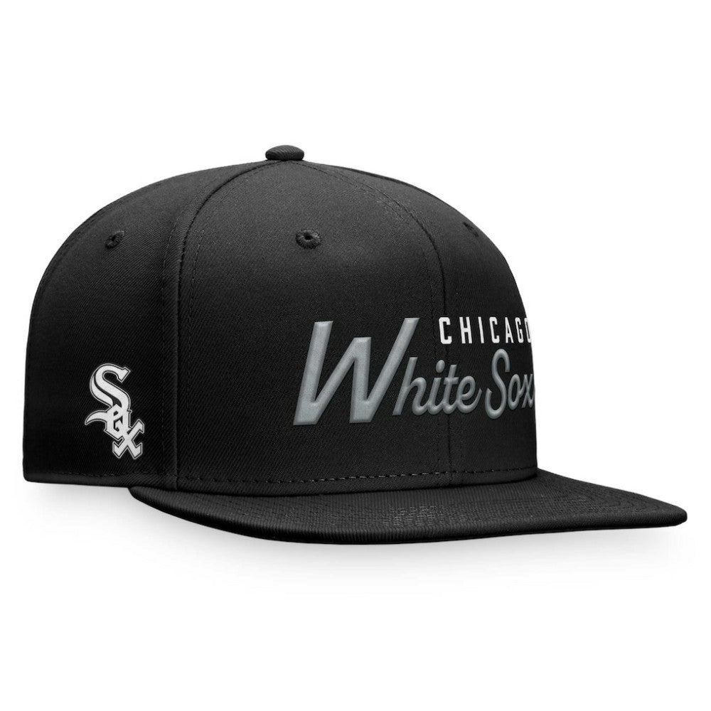 Chicago White Sox Fanatics Script Snapback Hat - MLB Hats