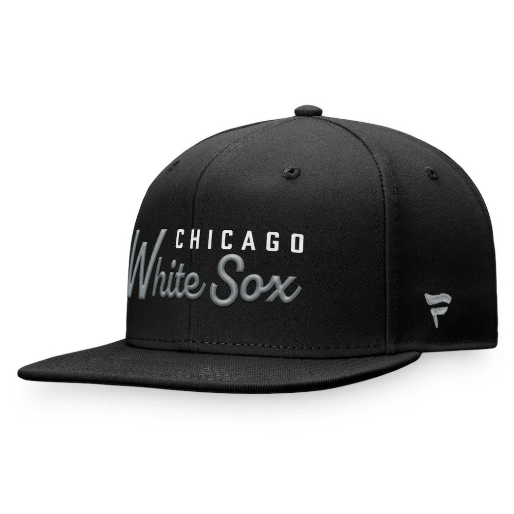 Chicago White Sox Fanatics Script Snapback Hat - MLB Hats