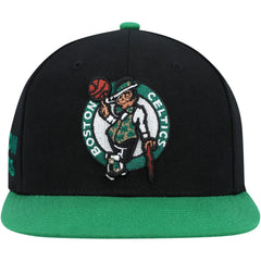 Black/Green Boston Celtics Side Core 2.0 Snapback Hat | NBA