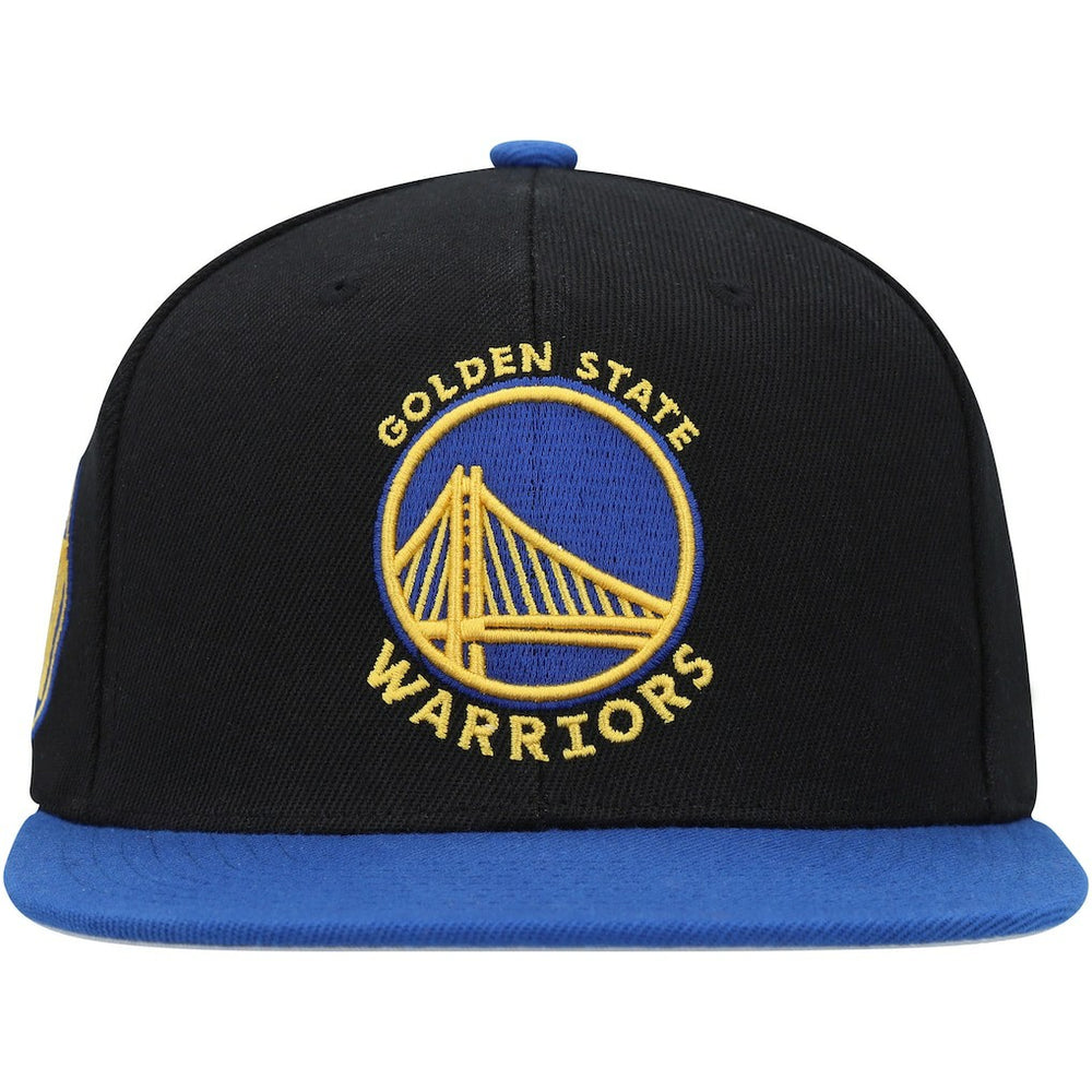 Black/Royal Golden State Warriors Side Core 2.0 Snapback Hat sale | NBA