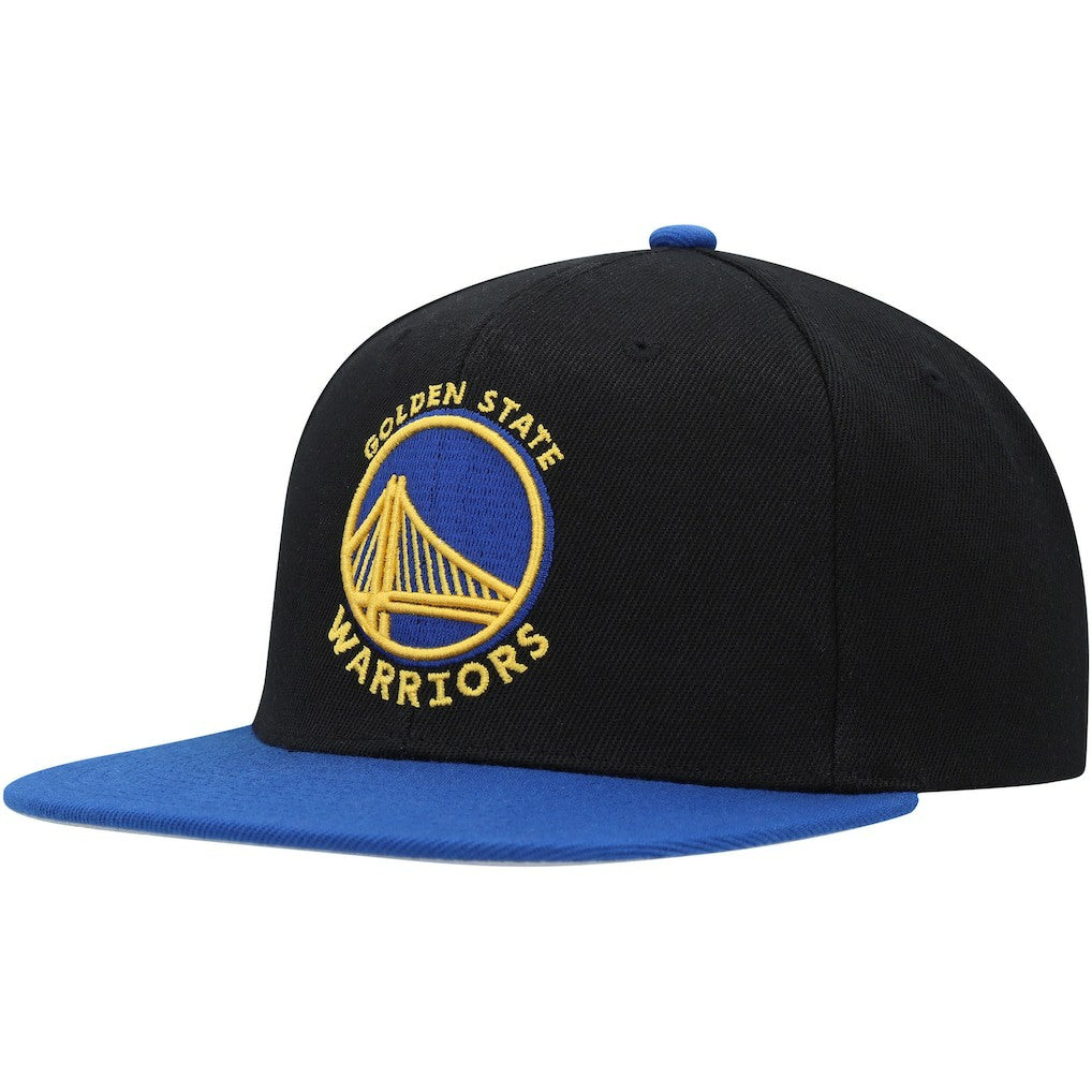 Black/Royal Golden State Warriors Side Core 2.0 Snapback Hat sale | NBA