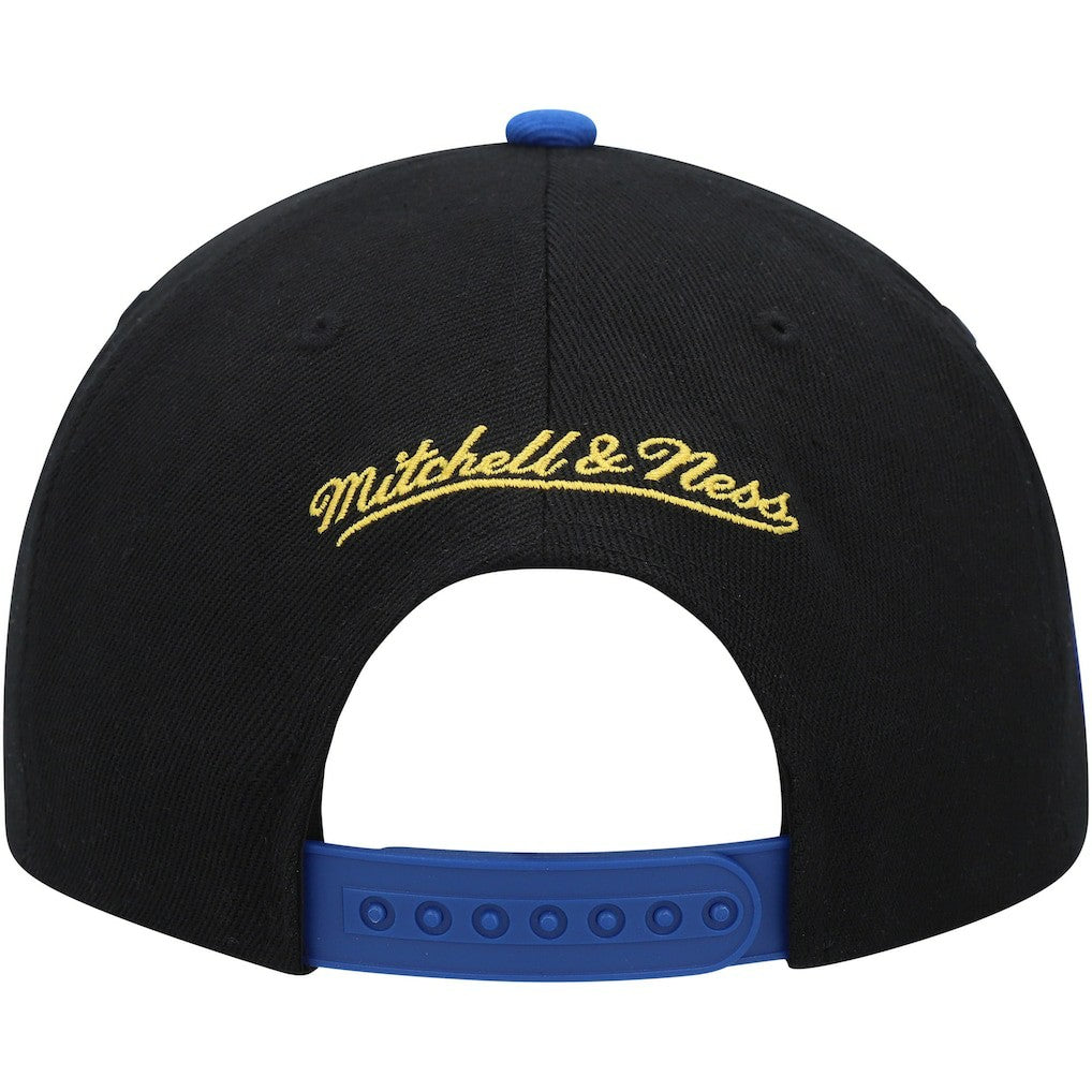 Black/Royal Golden State Warriors Side Core 2.0 Snapback Hat sale | NBA