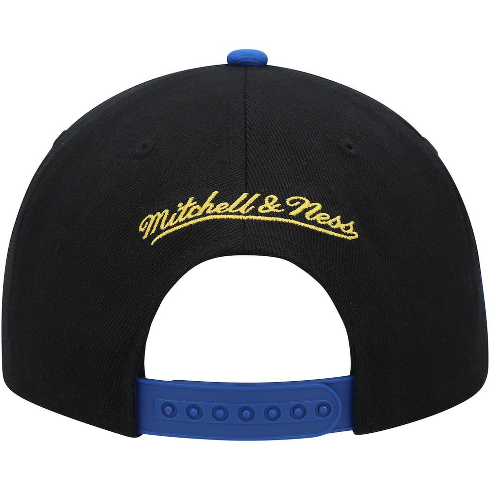 Black/Royal Golden State Warriors Side Core 2.0 Snapback Hat sale | NBA