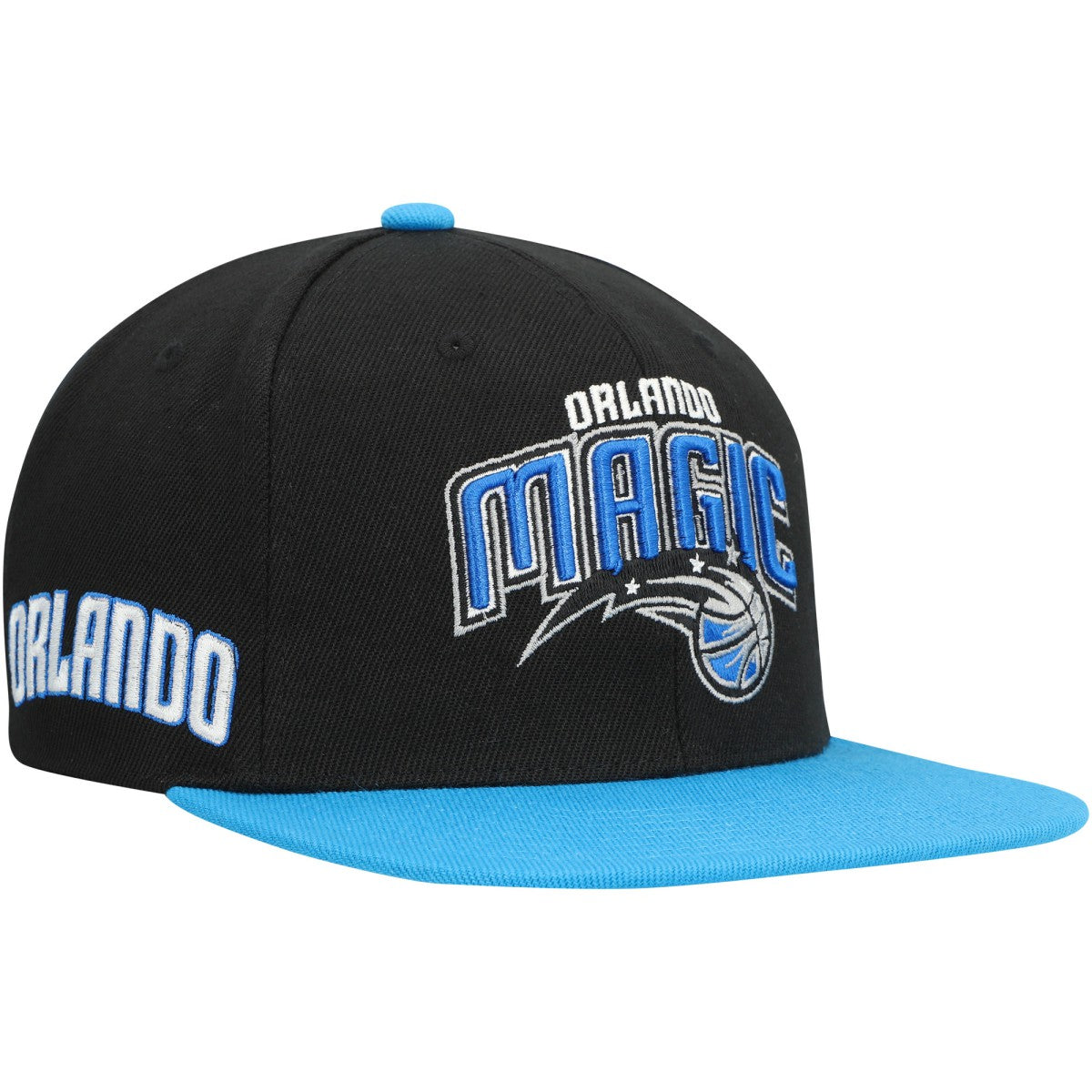 Black/Royal Orlando Magic Side Core 2.0 Snapback Hat | NBA