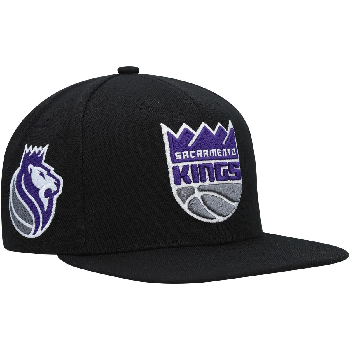 Black Sacramento Kings Side Core 2.0 Snapback Hat | NBA