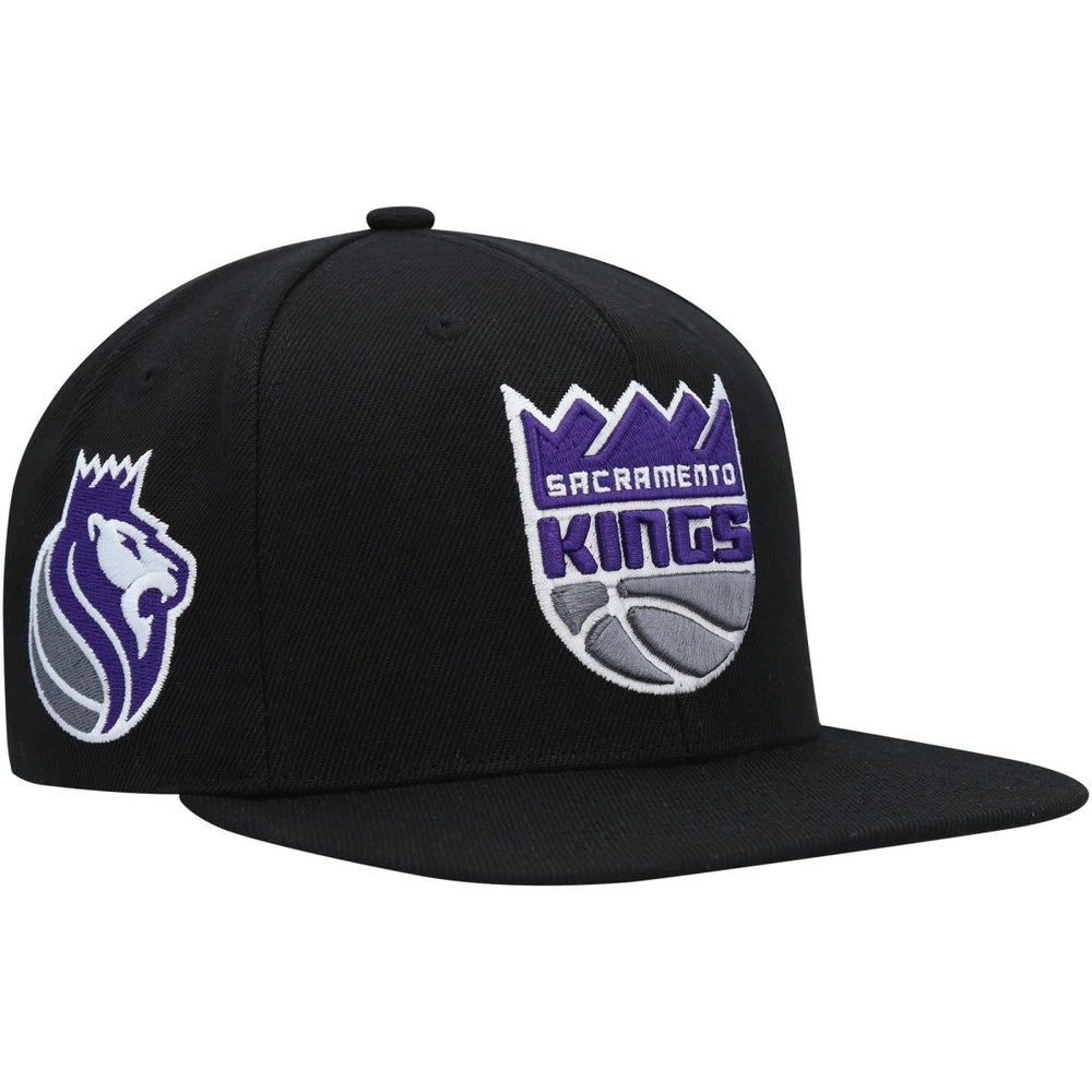 Black Sacramento Kings Side Core 2.0 Snapback Hat | NBA