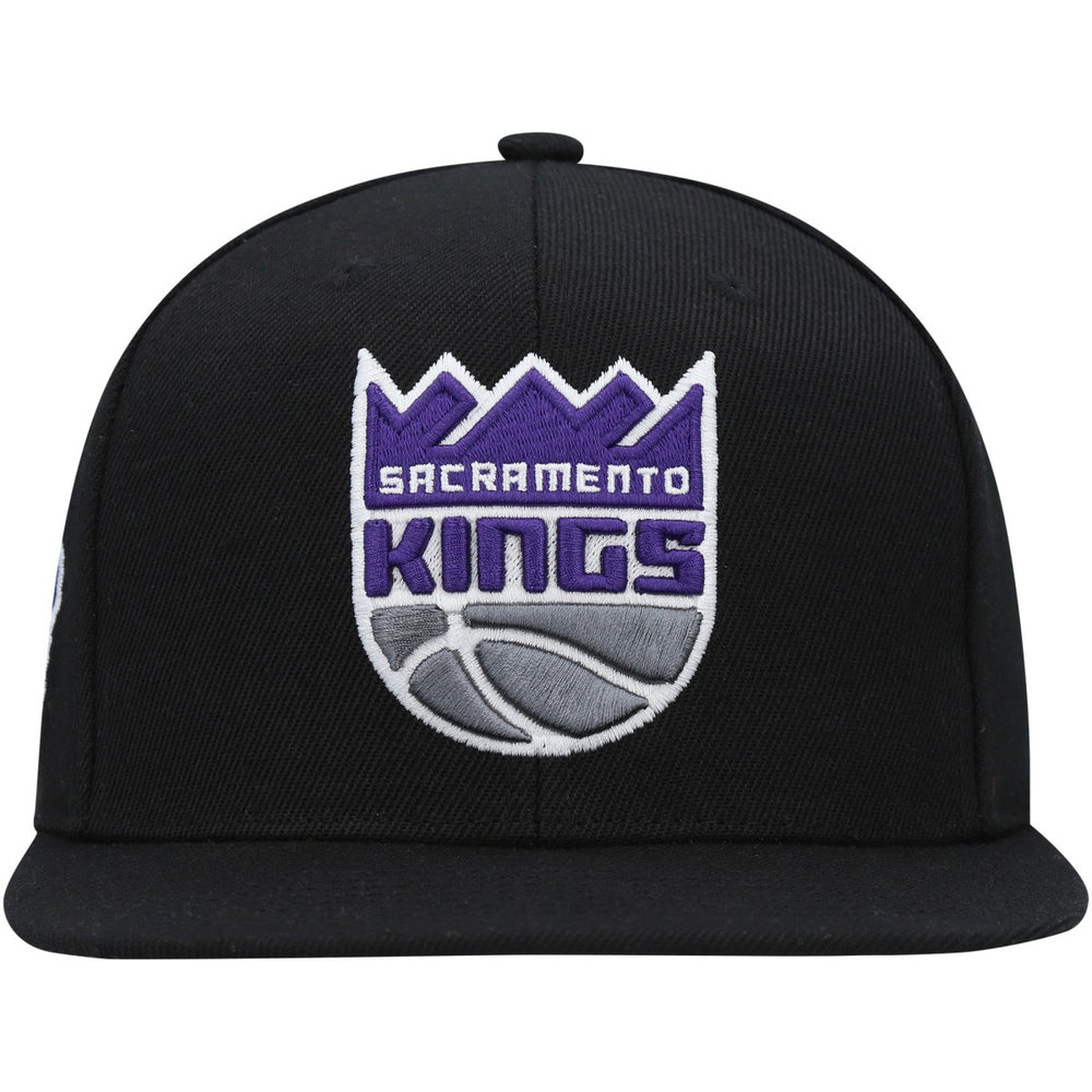 Black Sacramento Kings Side Core 2.0 Snapback Hat | NBA
