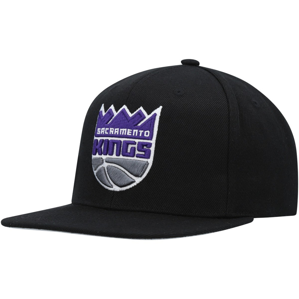 Black Sacramento Kings Side Core 2.0 Snapback Hat | NBA