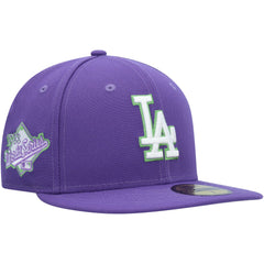 Los Angeles Dodgers New Era Lime Side Patch 59FIFTY Fitted Hat - MLB Hats