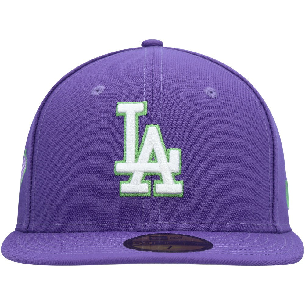 Los Angeles Dodgers New Era Lime Side Patch 59FIFTY Fitted Hat - MLB Hats