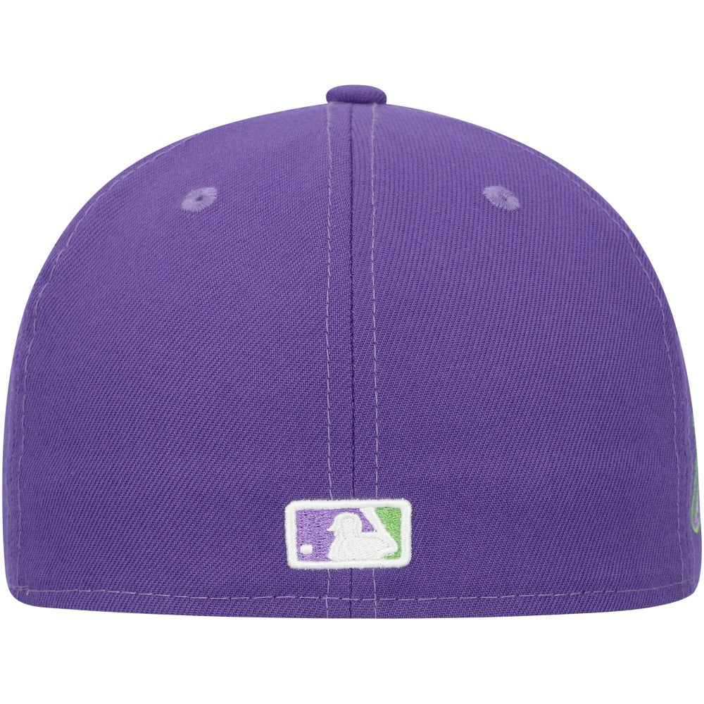 Miami Marlins New Era Lime Side Patch 59FIFTY Fitted Hat - MLB Hats