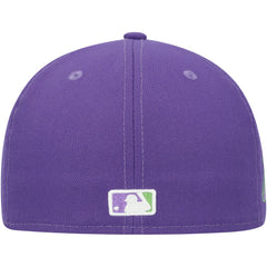 Miami Marlins New Era Lime Side Patch 59FIFTY Fitted Hat - MLB Hats
