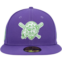 Pittsburgh Pirates New Era Lime Side Patch 59FIFTY Fitted Hat - MLB Hats
