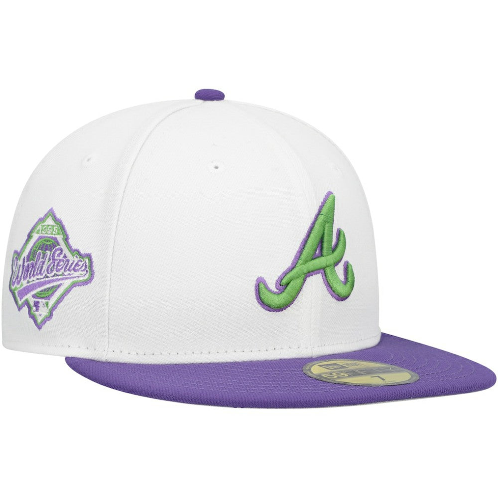 Atlanta Braves New Era  Side Patch 59FIFTY Fitted Hat - MLB Hats