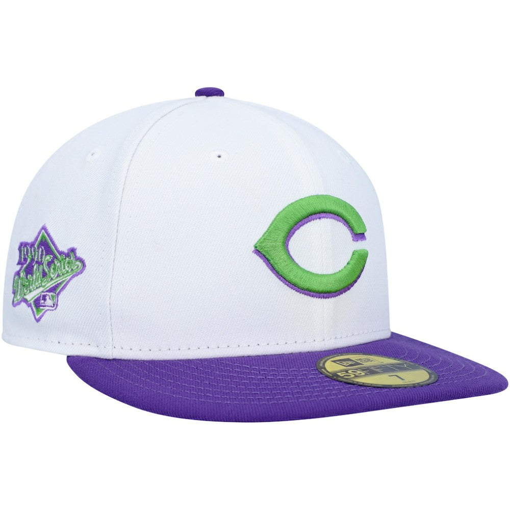 Cincinnati Reds New Era 1990 World Series Side Patch 59FIFTY Fitted Hat - MLB Hats