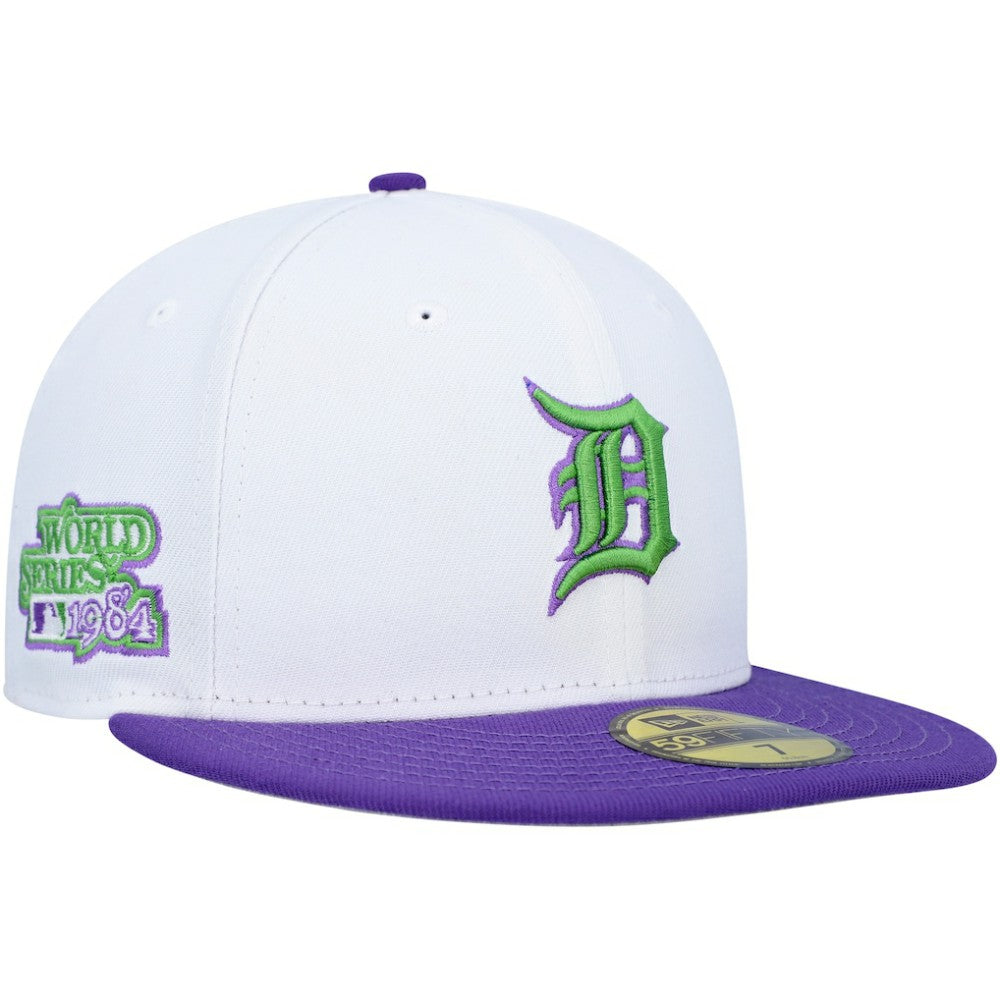 Detroit Tigers New Era 1984 World Series Side Patch 59FIFTY Fitted Hat - MLB Hats