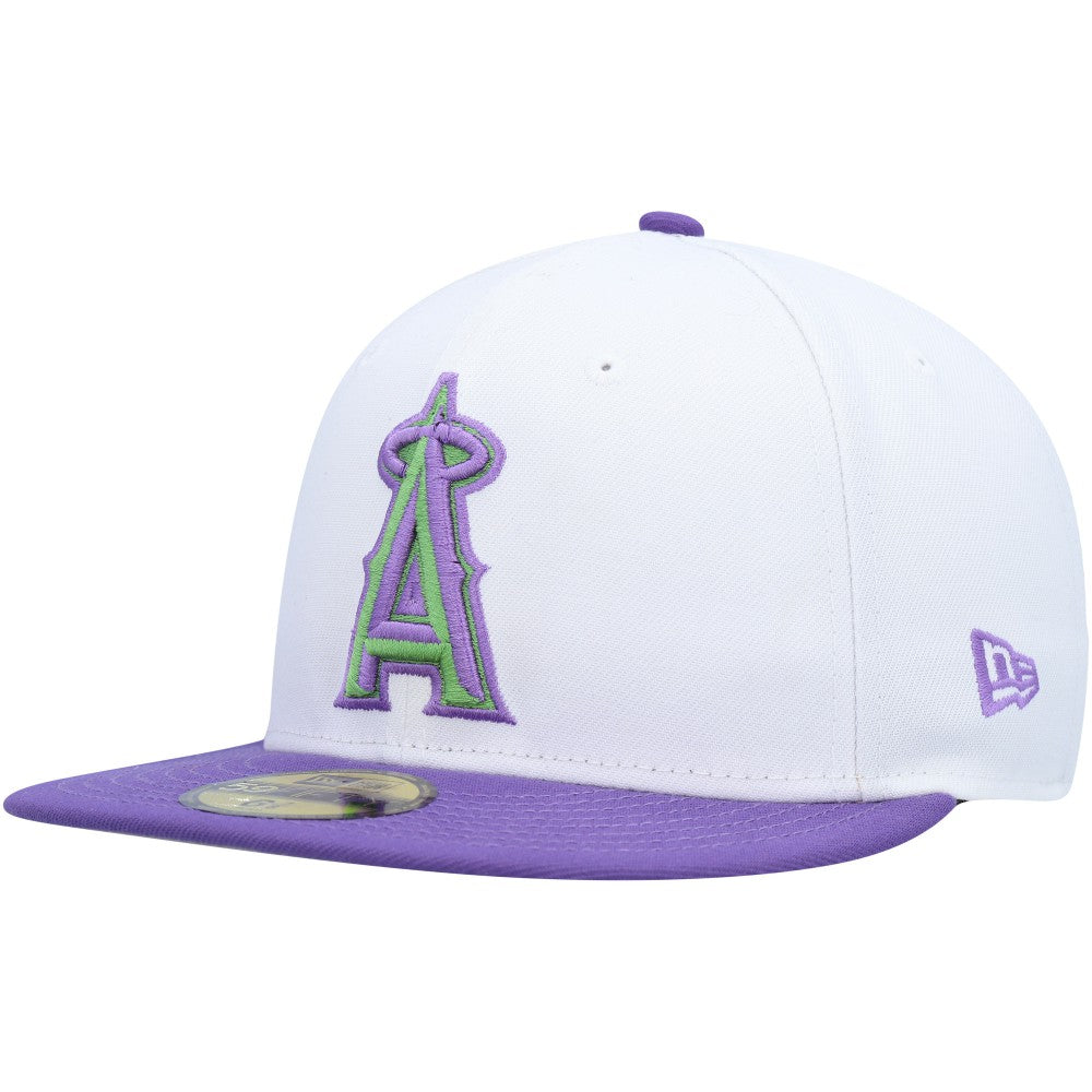 Los Angeles Angels New Era 2002 World Series Side Patch 59FIFTY Fitted Hat - MLB Hats