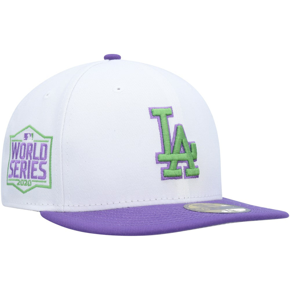 Los Angeles Dodgers New Era 2020 World Series Side Patch 59FIFTY Fitted Hat - MLB Hats