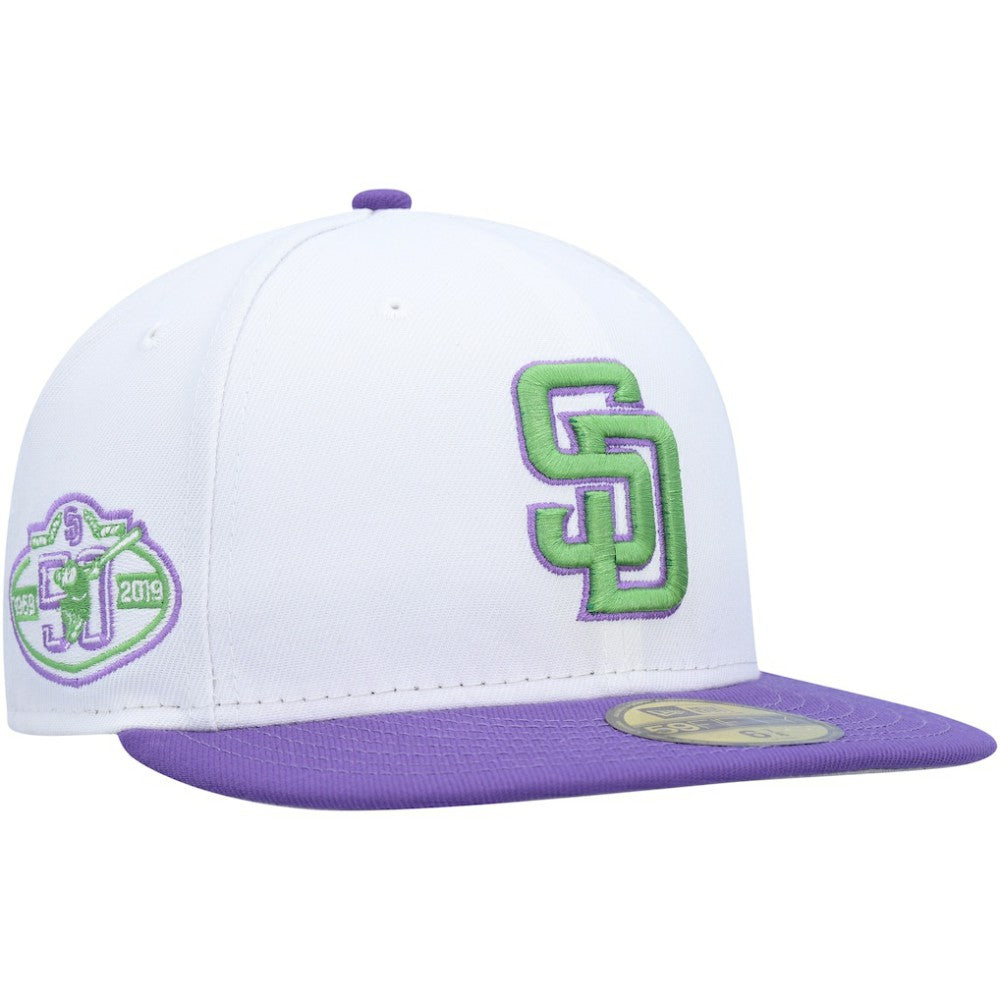 San Diego Padres New Era 50th Anniversary Side Patch 59FIFTY Fitted Hat - MLB Hats