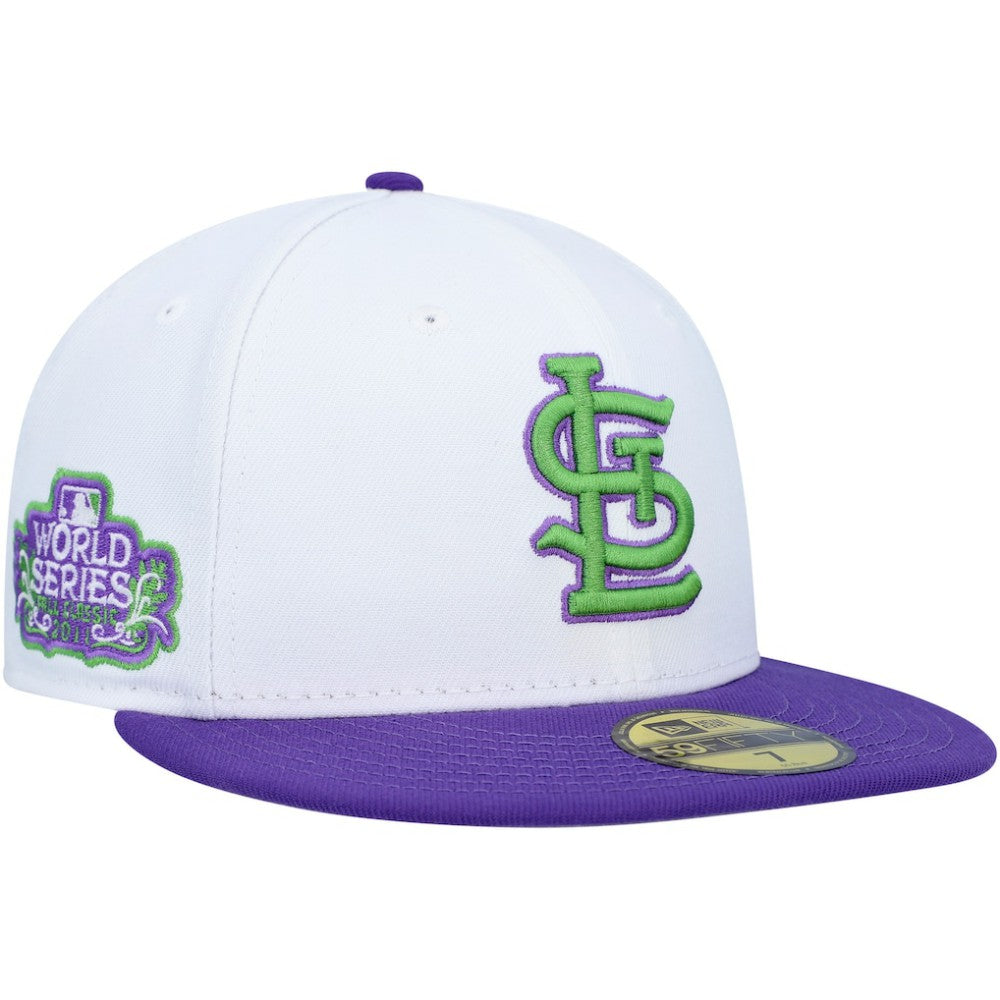 St. Louis Cardinals New Era 2011 World Series Side Patch 59FIFTY Fitted Hat - MLB Hats