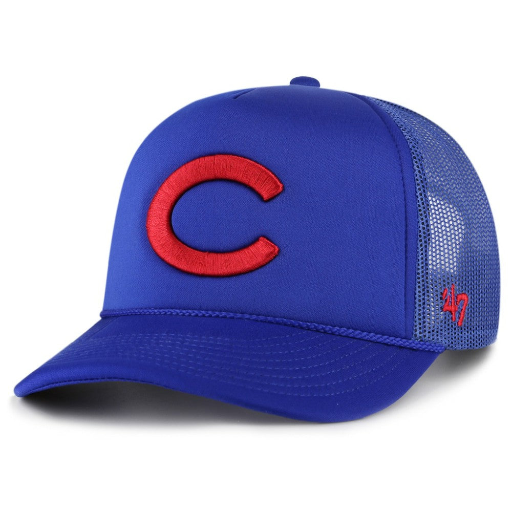 Chicago Cubs '47 Foam Logo Trucker Adjustable Hat - MLB Hats