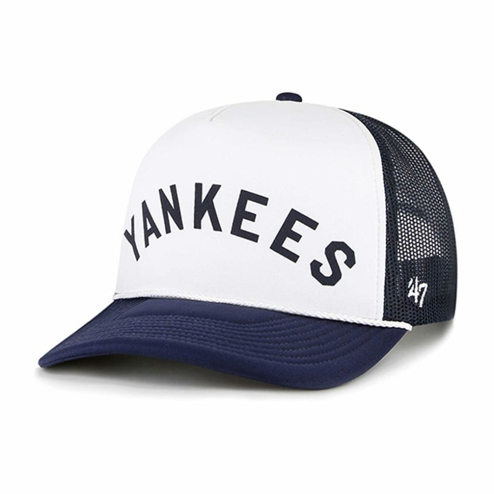 New York Yankees '47 Foam Front Script Trucker Snapback Hat - MLB Hats