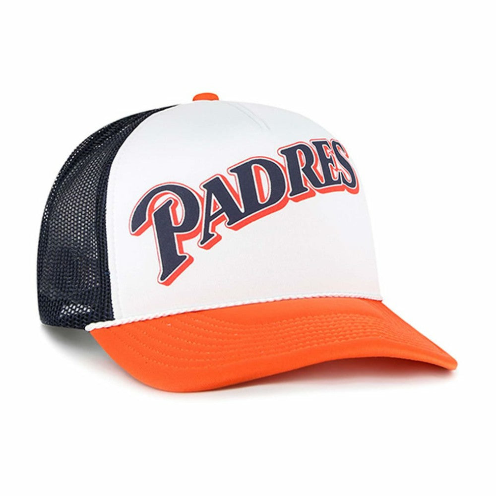 San Diego Padres '47 Foam Front Script Trucker Snapback Hat - MLB Hats