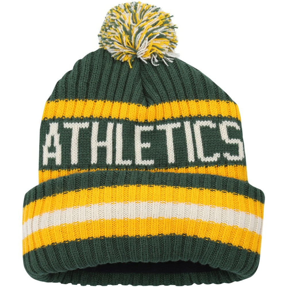 Athletics '47 Bering Cuffed Knit Hat with Pom - MLB Hats